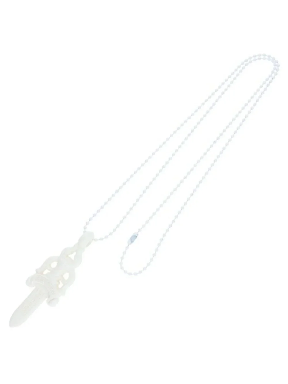 Chrome Hearts Rubber Large Dagger Silicone Necklace
